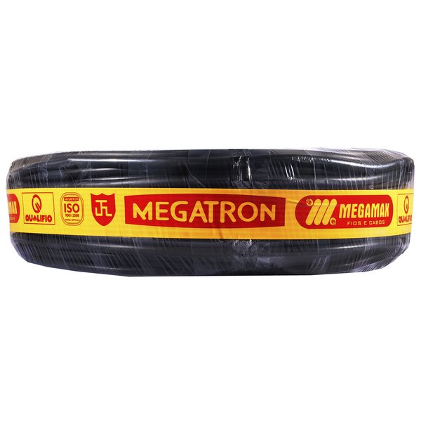 CABO PP 2 VIAS X 1,50MM PRETO MEGATRON