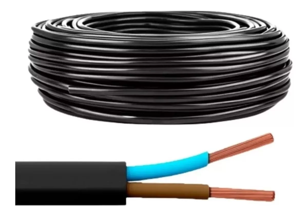 CABO PP 2 VIAS X 1,50MM PRETO MEGATRON - Imagem 2