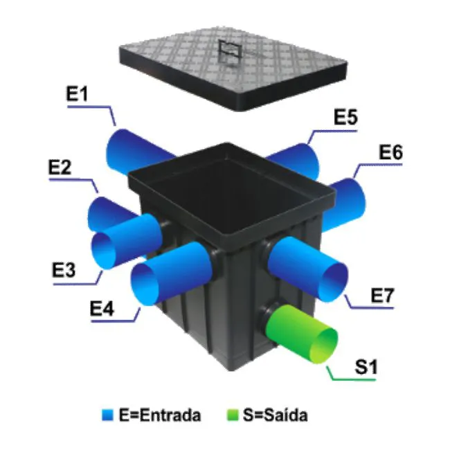 CAIXA DE PASSAG INSPEÇÃO ESGOTO - Imagem 2