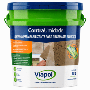ADITIVO IMPERMEABILIZANTE CONTRA UMIDADE 18L VIAPOL