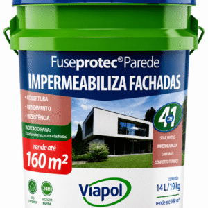 PINTURA IMPERMEABILIZANTE PARA PAREDES E FACHADAS FUSEPROTEC 14L VIAPOL