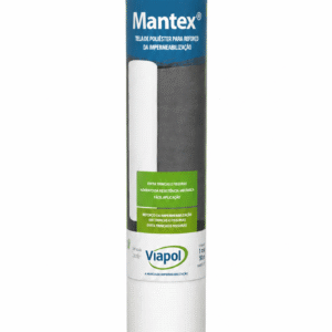 TELA DE POLIÉSTER 50CM REFORÇO IMPERMEABILIZAÇÃO MANTEX VIAPOL