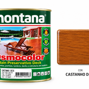 OSMOCOLOR STAIN CASTANHO UV DECK 900ML MONTANA