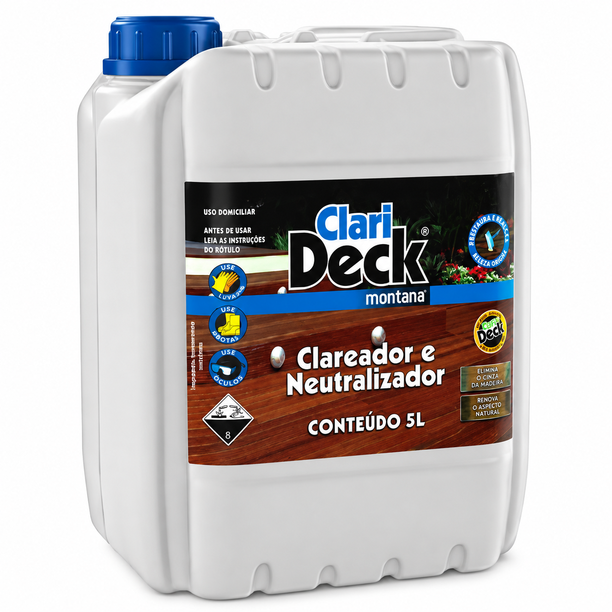 CLAREADOR/NEUTRALIZADOR CLARIDECK 5L MONTANA