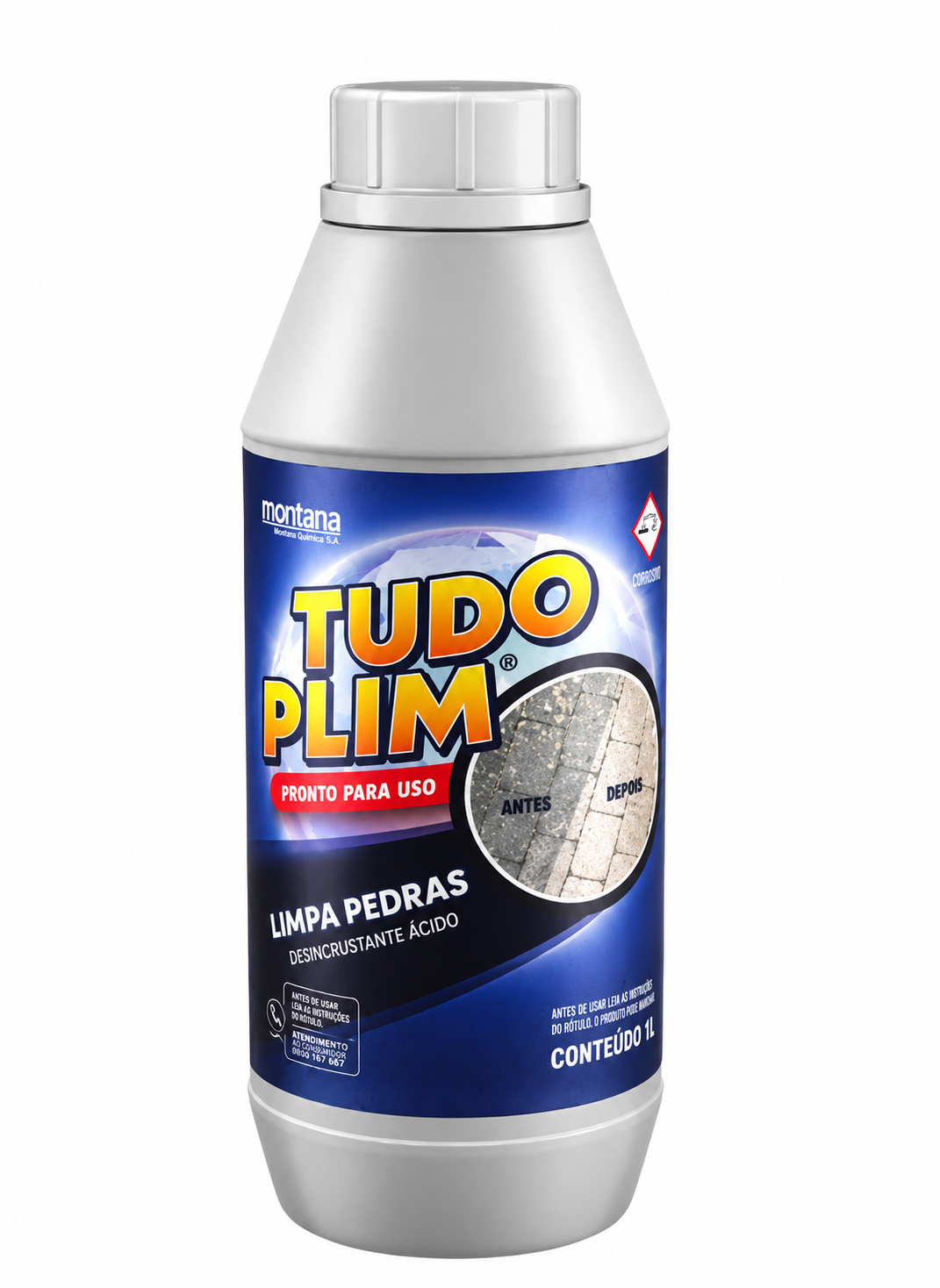 TUDO PLIM LIMPA PEDRAS MONTANA DESINSCRUSTANTE ÁCIDO