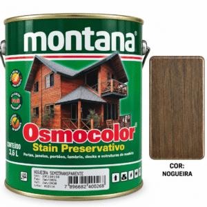 OSMOCOLOR STAIN NOGUEIRA SEMITRANSPARENTE 3,6L MONTANA