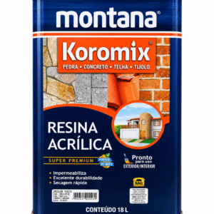 RESINA ACRÍLICA INCOLOR FOSCA 18 LITROS MONTANA