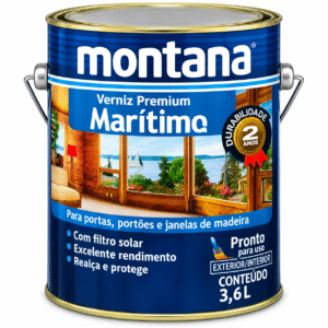 VERNIZ MARÍTIMO NATURAL BRILHANTE 3,6L MONTANA